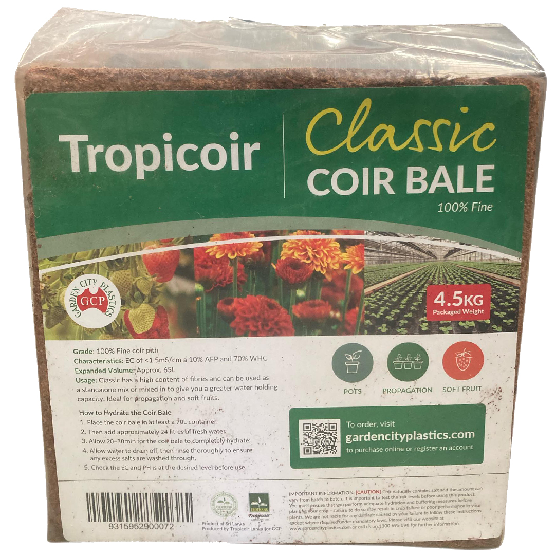 Tropicoir CLASSIC Coir Bale 4.5kg