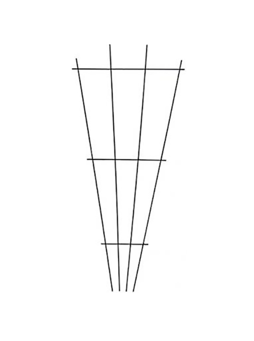 Trellis Fantail   4 Sizes