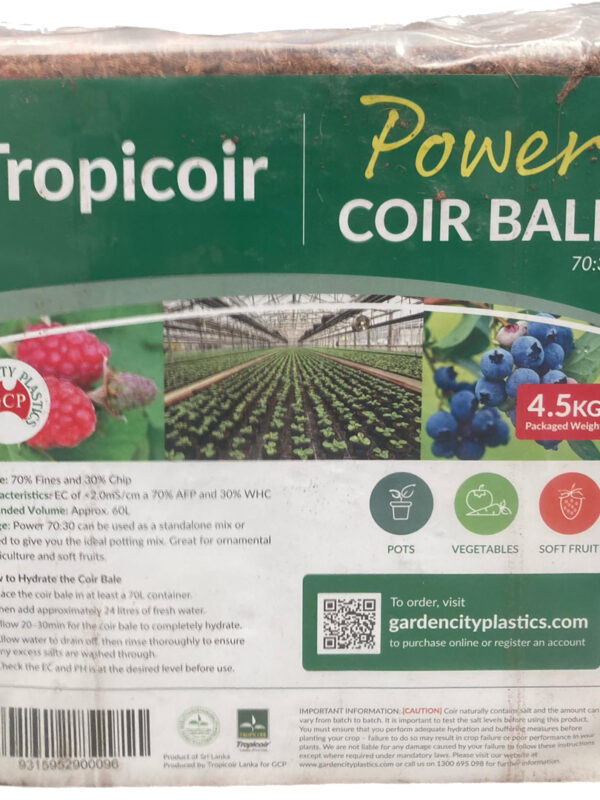 Tropicoir POWER Coir Bale 4.5kg