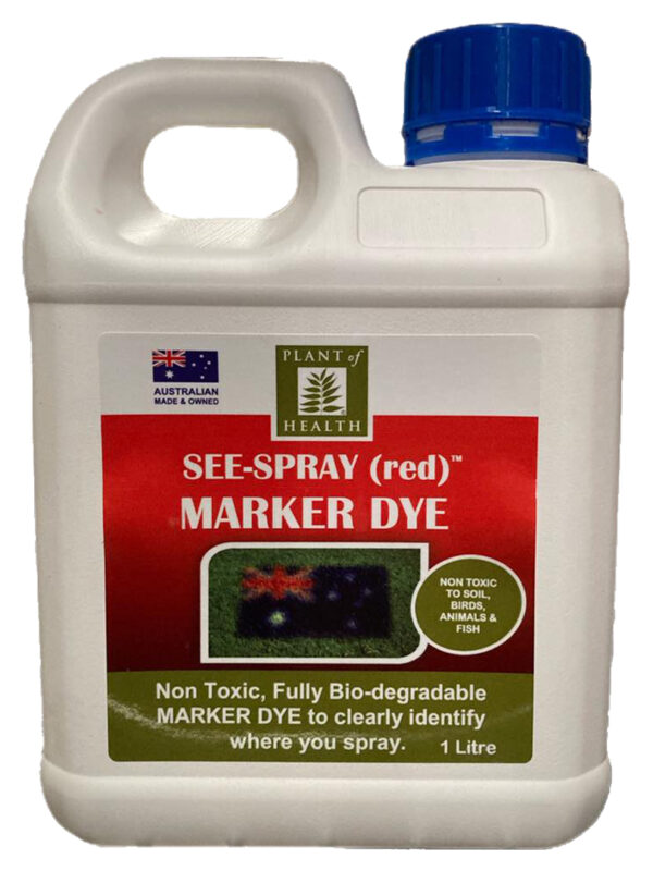 See Spray Dye Red - 1 Litre Concentrate